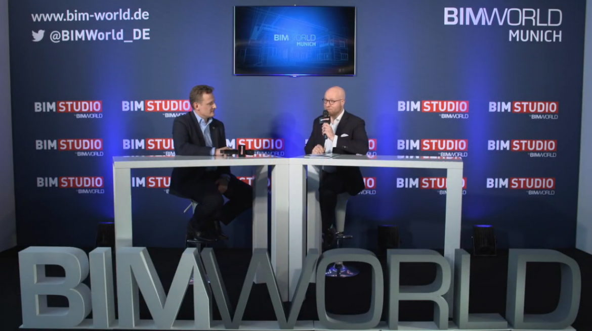 BIM World MUNICH 2019 - Interview Dr. Jan Tulke, planen & bauen 4.0