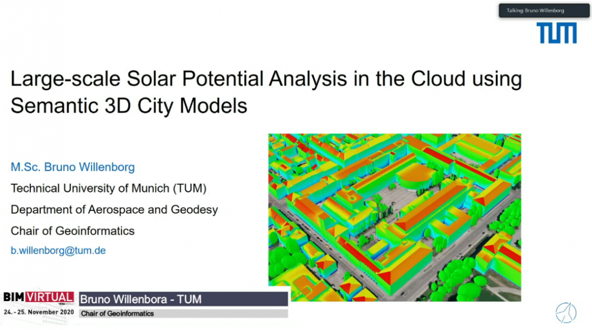 Chair of Geoinformatics TUM: GIS-bases PV potential of cities