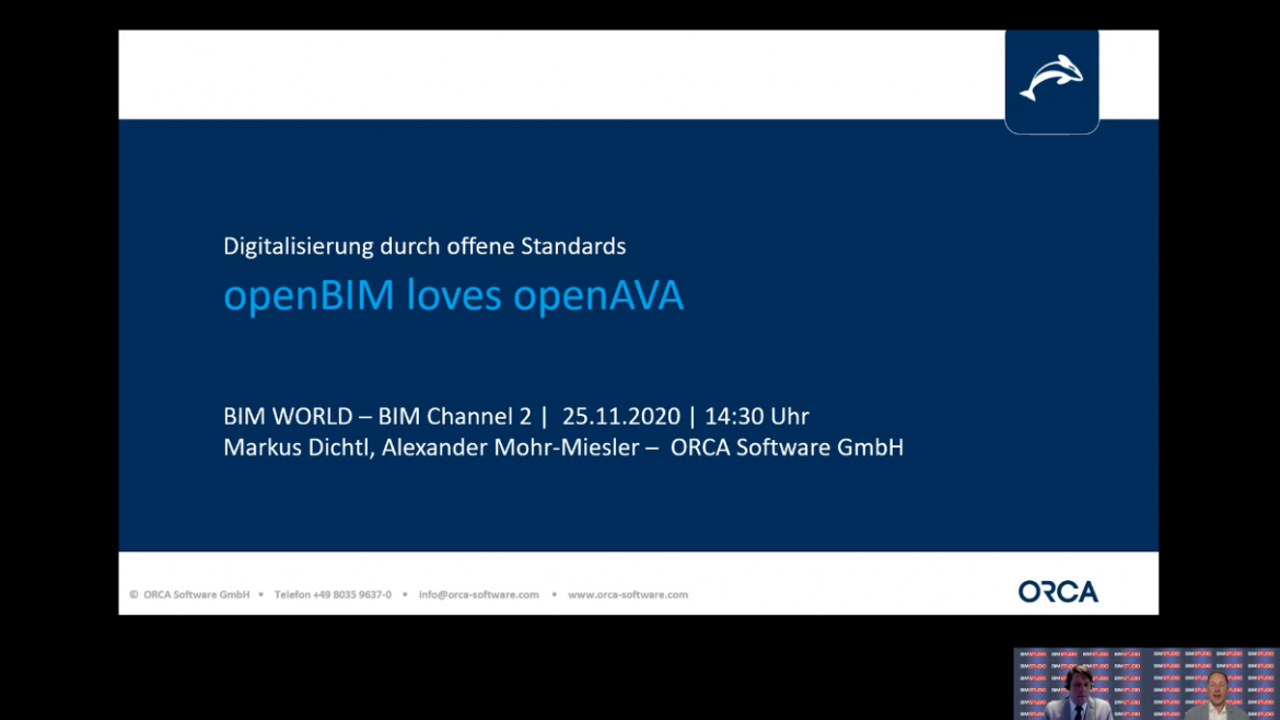 openBIM loves openAVA - Orca Software