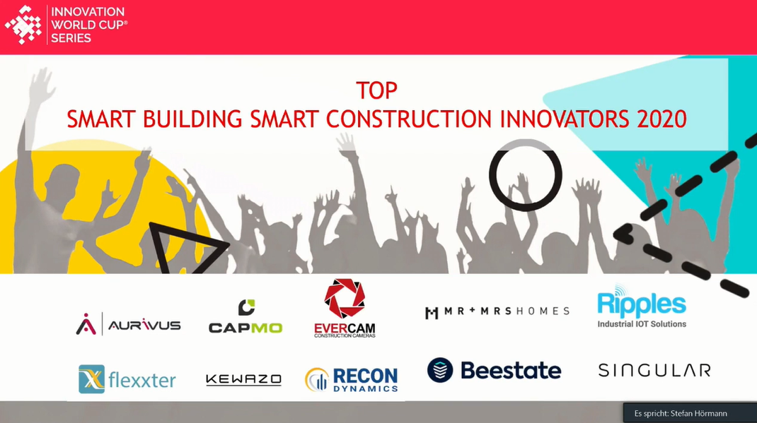 3rd Smart Building/Smart Construction Innovation World Cup® Pitch and Award Ceremony